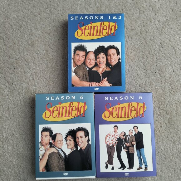 Seinfeld DVD Box Set Seasons 1,2,5,6 EUC - Picture 1 of 5